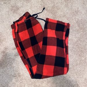 Buffalo plaid sleep pants